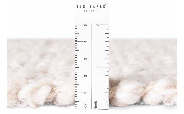 Ručno rađena staza od boucle tkanine boje slonovače 80x200 cm Notting Hill Portobello – Ted Baker