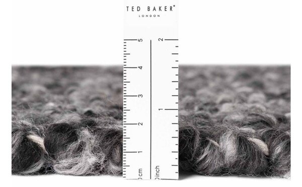 Tamno sivi ručno rađen tepih od boucle tkanine 120x170 cm Notting Hill Portobello – Ted Baker
