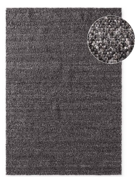 Tamno sivi ručno rađen tepih od boucle tkanine 120x170 cm Notting Hill Portobello – Ted Baker