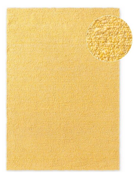 Žuti ručno rađen tepih od boucle tkanine 160x230 cm Notting Hill Portobello – Ted Baker