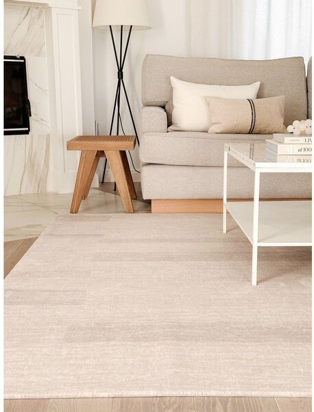 Bež vunen tepih 160x240 cm Agnus Brush Lines – Agnella