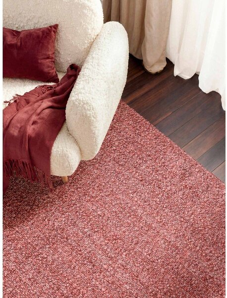 Tamno ružičasti ručno rađen tepih od boucle tkanine 120x170 cm Notting Hill Portobello – Ted Baker