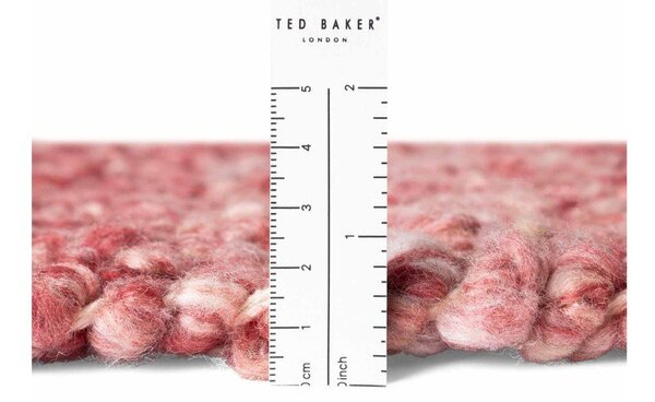 Tamno ružičasta ručno rađena staza od boucle tkanine 80x200 cm Notting Hill Portobello – Ted Baker