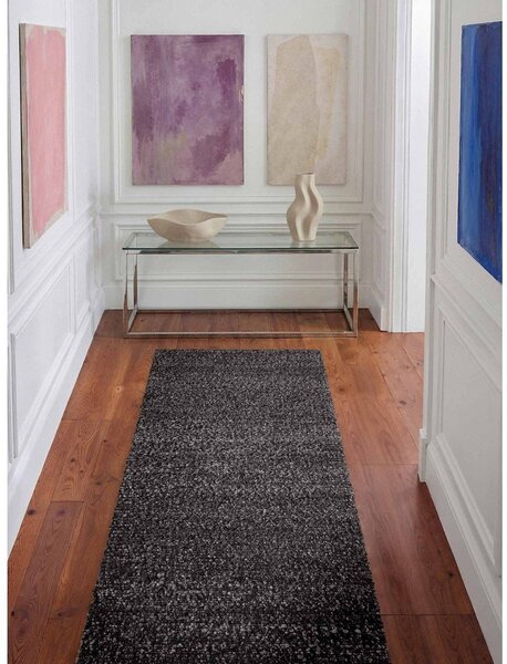 Tamno siva ručno rađena staza od boucle tkanine 80x200 cm Notting Hill Portobello – Ted Baker