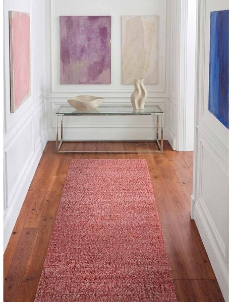 Tamno ružičasta ručno rađena staza od boucle tkanine 80x200 cm Notting Hill Portobello – Ted Baker