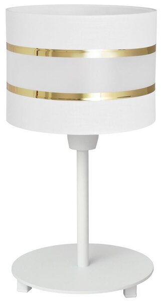 Stolna lampa HELEN 1xE27/60W/230V bijela/zlatna