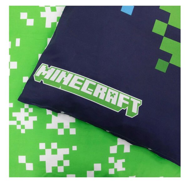 Dječja posteljina MINECRAFT HEROES šarena Dimenzije posteljine: 70 x 80 cm | 140 x 200 cm