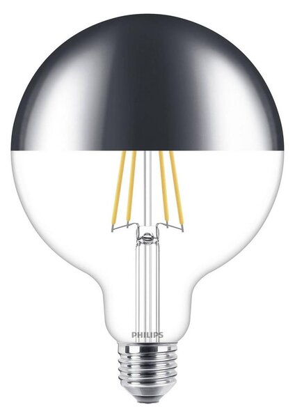 LED Prigušiva žarulja sa zrcalnom kalotom Philips G125 E27/7,2W/230V 2700K