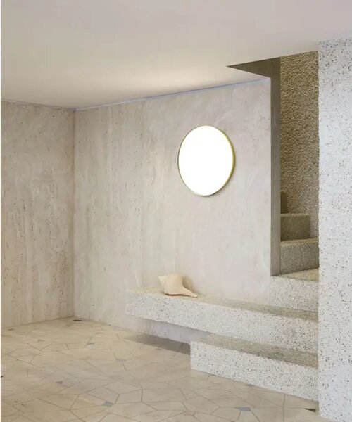COMPENDIUM LED ZIDNA/STROPNA SVJETILJKA KOMPLET D81P2 3000K MESING LP1D810P200030+LP1D810/28D000