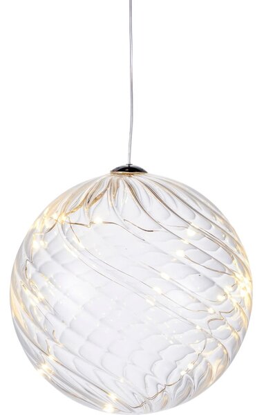 Svjetleća LED dekoracija Sirius Wave Ball, Ø 13 cm