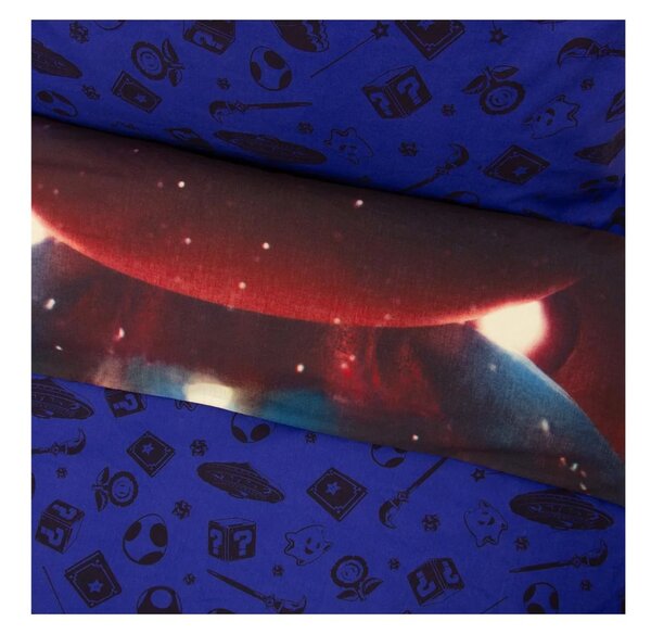3D Pamučna posteljina MARIO GALAXY šarena, 100% pamuk Dimenzije posteljine: 70 x 80 cm | 140 x 200 cm