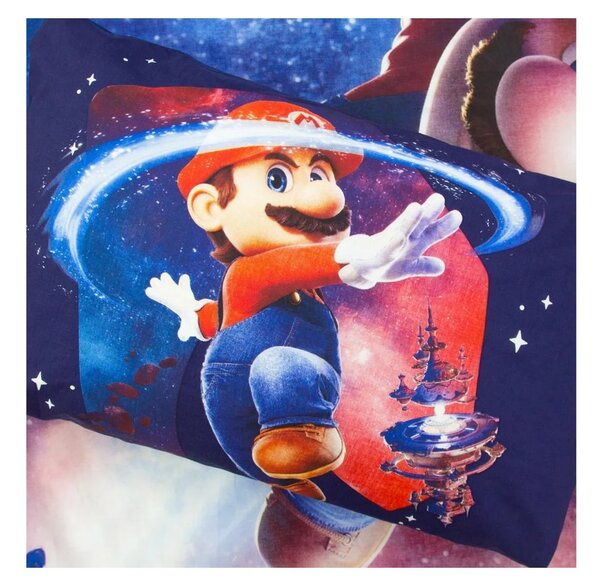 3D Pamučna posteljina MARIO GALAXY šarena, 100% pamuk Dimenzije posteljine: 70 x 80 cm | 140 x 200 cm