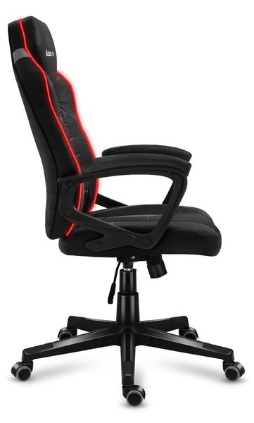 Gaming stolica Fusion 2.5 (crna + šarena) (s LED rasvjetom)
