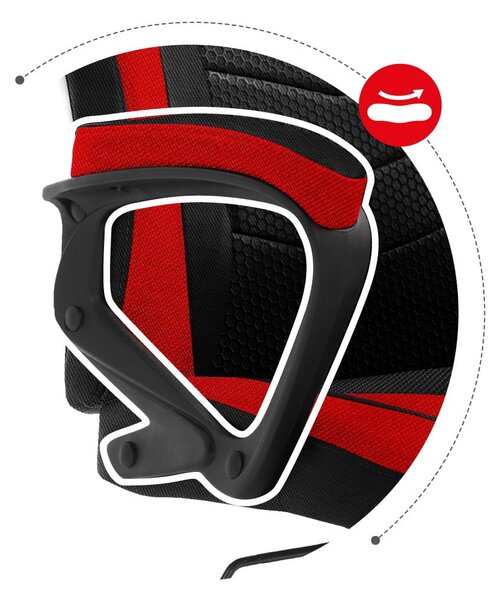 Zondo.hr Gaming stolica Fusion 2.5 (crna + crvena). Akcija -18%. 1087465