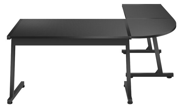 Kutni PC stolić Hyperion 6.0 (crna)