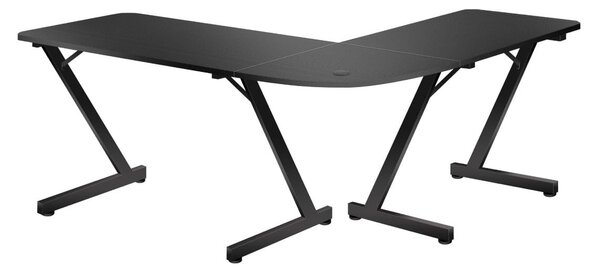 Kutni PC stolić Hyperion 7.0 (crna)