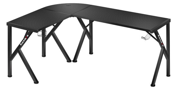 Kutni PC stolić Hyperion 6.3 (crna)