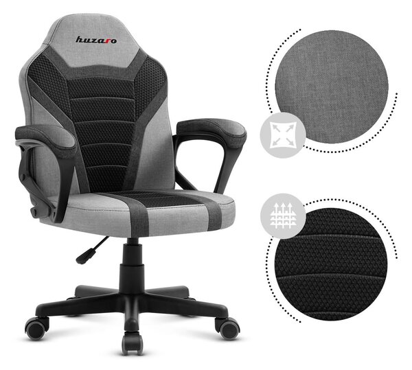 Zondo.hr Dječja gaming stolica Rover 1 (crna + siva). Akcija -13%. 1087538