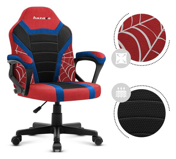 Zondo.hr Dječja gaming stolica Rover 1 (crna + crvena + plava). Akcija -21%. 1087542