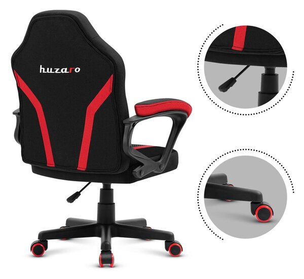 Zondo.hr Dječja gaming stolica Rover 1 (crna + crvena). Akcija -19%. 1087541
