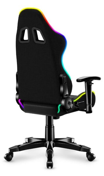 Zondo.hr Dječja gaming stolica Rover 6 (crna + šarena) (s LED rasvjetom). Akcija -20%. 1087549