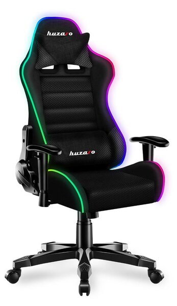 Zondo.hr Dječja gaming stolica Rover 6 (crna + šarena) (s LED rasvjetom). Akcija -20%. 1087549