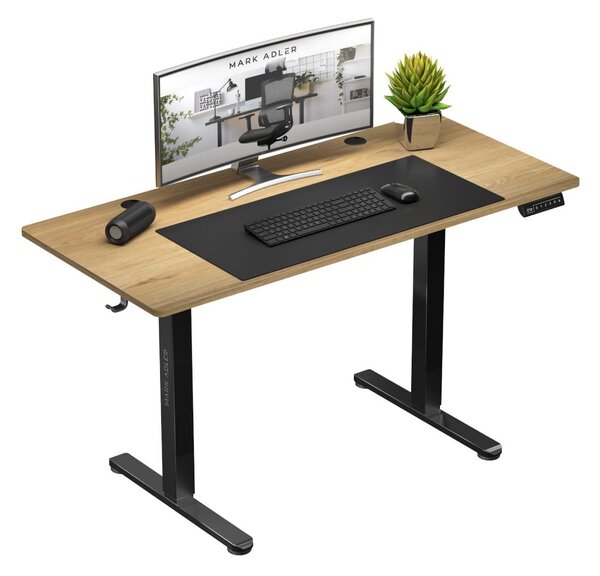 PC stolić Legend 7.0 (crna + drvo)