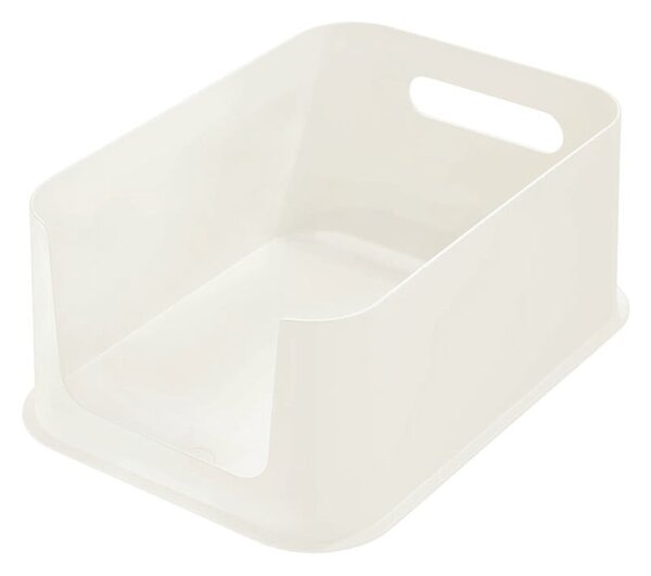 Bijela kutija za pohranu iDesign Eco Open, 21,3 x 30,2 cm