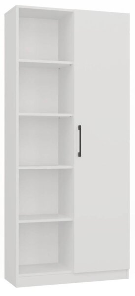 Drohmo RD-80 ormarić s policama, 182x80x30 cm, bijeli
