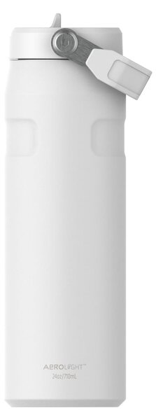 Bijela termosica od nehrđajućeg čelika 700 ml IceFlow™ Bottle Flip Straw 2.0 Frost – Stanley