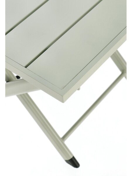 Vrtni stolić za kavu aluminijski 43x44 cm Taylor – Bizzotto