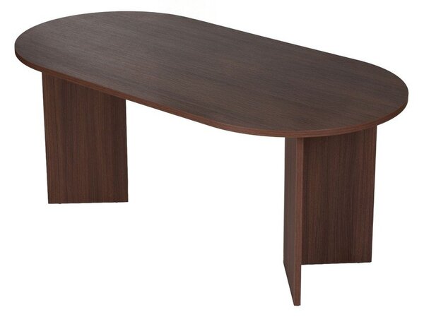 Blagovaonski stol u dekoru oraha 89,5x180 cm Sablin – Kalune Design