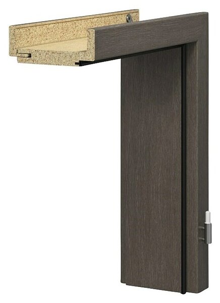 GetaDoor Aperto Dovratnik Cappuccino GA44 (650 x 2.000 mm, Debljina stijenke: 14,5 cm, Smjer otvaranja: Desno, Cappuccino)
