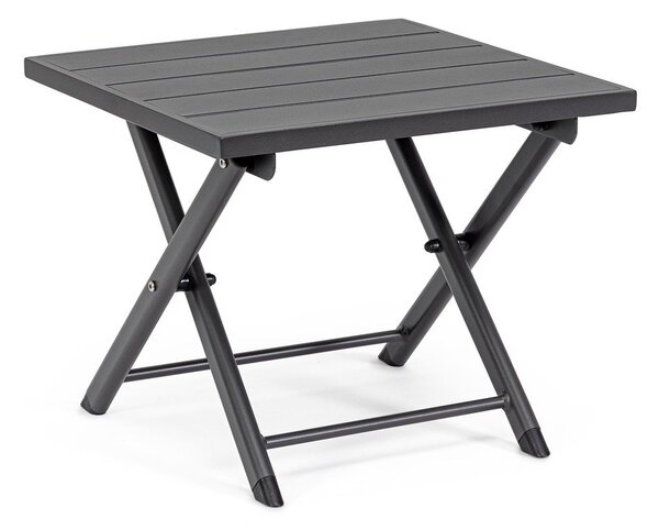 Vrtni stolić za kavu aluminijski 43x44 cm Taylor – Bizzotto