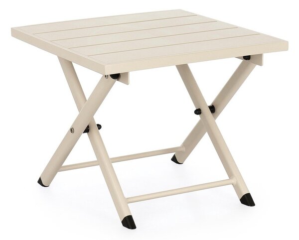 Vrtni stolić za kavu aluminijski 43x44 cm Taylor – Bizzotto