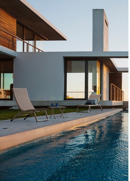 Vrtni stolić za kavu aluminijski 43x44 cm Taylor – Bizzotto