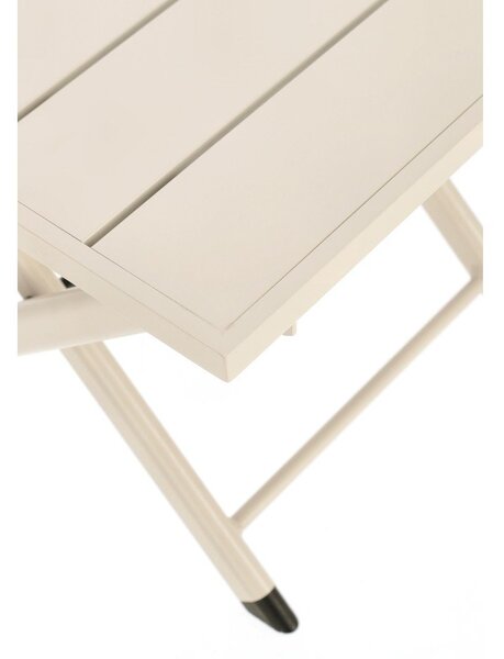 Vrtni stolić za kavu aluminijski 43x44 cm Taylor – Bizzotto