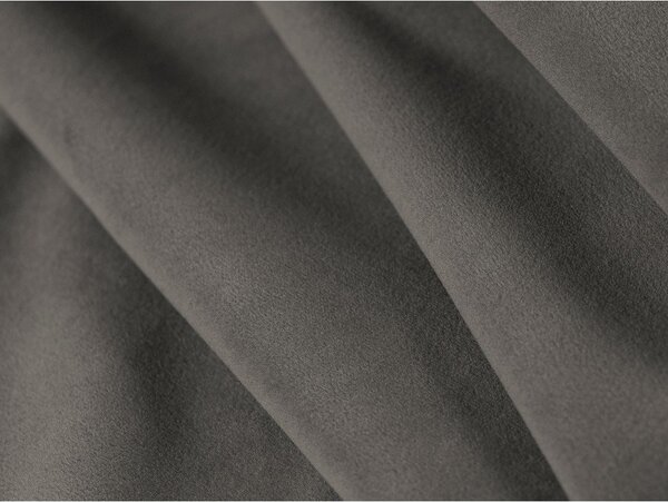 Tamno sivi tapecirani bračni krevet s prostorom za odlaganje s podnicom 180x200 cm Solange – Micadoni
