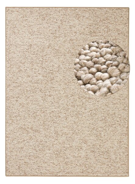 Svjetlo smeđi tepih 60x90 cm Wolly – BT Carpet