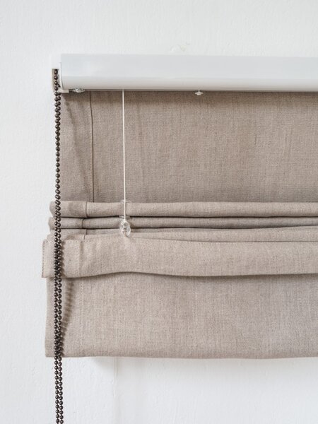 Rimska zavjesa šir. 100 cm Heavy Linen 10 boja