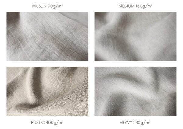 Rimska zavjesa šir. 100 cm Linen Muslin 2 boje