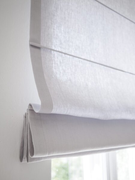 Rimska zavjesa šir. 120 cm Heavy Linen 10 boja