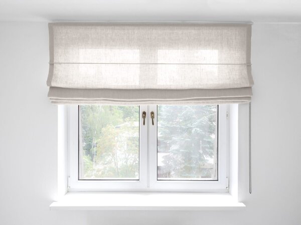 Rimska zavjesa šir. 100 cm Heavy Linen 10 boja