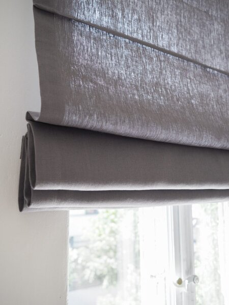 Rimska zavjesa šir. 120 cm Heavy Linen 10 boja