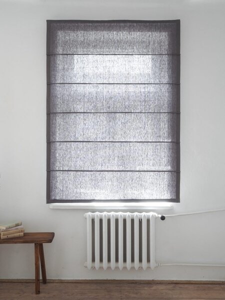 Rimska zavjesa šir. 120 cm Heavy Linen 10 boja