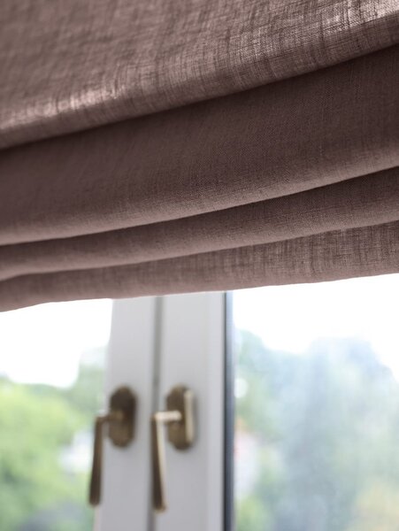 Rimska zavjesa šir. 100 cm Heavy Linen 10 boja