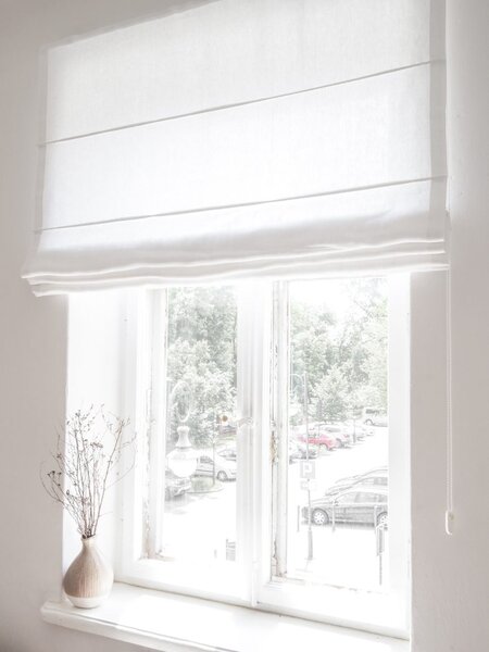 Rimska zavjesa šir. 160 cm Heavy Linen 10 boja