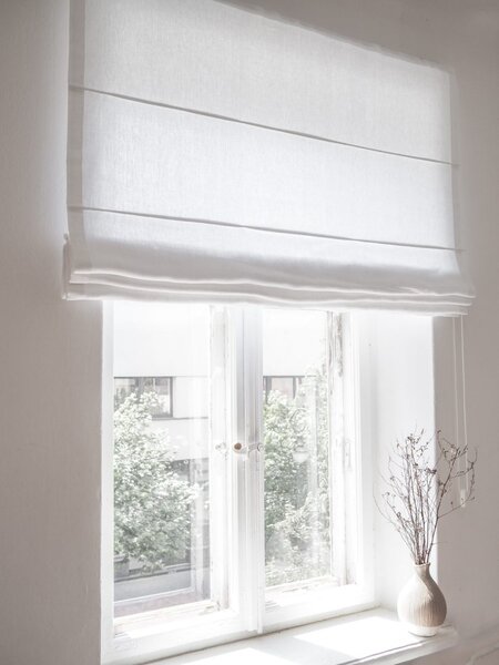 Rimska zavjesa šir. 100 cm Heavy Linen 10 boja