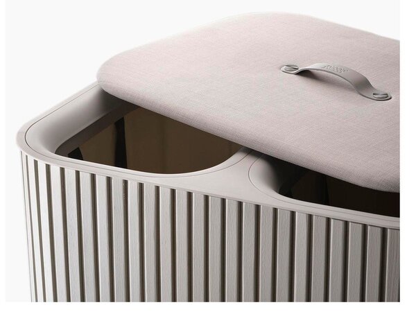 Bež bambusova košara za rublje 2x45 l Tota Luxe – Joseph Joseph