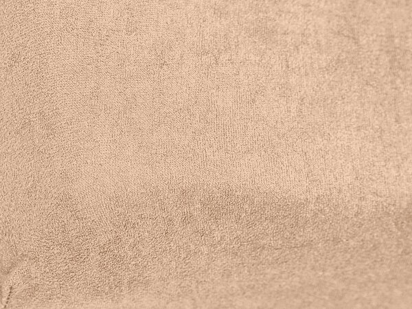 Plahta od frotira za dječiji krevetic marelica 60x120 cm